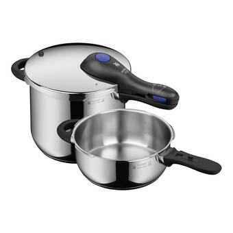 WMF Perfect Plus Snelkookpan set 3.0L + 6.5L stapelbaar